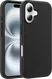 AVY Apple iPhone 16 Hoesje Liquid Silicone met MagSafe Zwart afbeelding 11