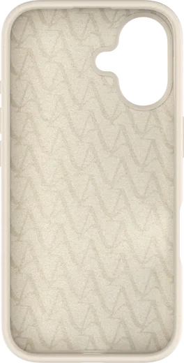 AVY Apple iPhone 16 Hoesje Liquid Silicone met MagSafe Beige afbeelding 16