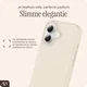 AVY Apple iPhone 16 Hoesje Liquid Silicone met MagSafe Beige afbeelding 9