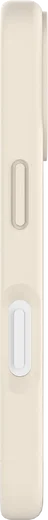 AVY Apple iPhone 16 Hoesje Liquid Silicone met MagSafe Beige afbeelding 15