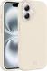 AVY Apple iPhone 16 Hoesje Liquid Silicone met MagSafe Beige afbeelding 11