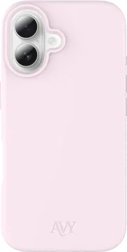 AVY Apple iPhone 16 Hoesje Liquid Silicone met MagSafe Roze
