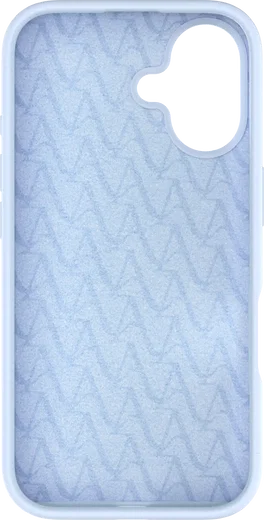 AVY Apple iPhone 16 Hoesje Liquid Silicone met MagSafe Blauw afbeelding 16