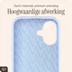 AVY Apple iPhone 16 Hoesje Liquid Silicone met MagSafe Blauw afbeelding 10