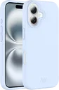 AVY Apple iPhone 16 Hoesje Liquid Silicone met MagSafe Blauw