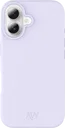 AVY Apple iPhone 16 Hoesje Liquid Silicone met MagSafe Paars