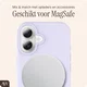 AVY Apple iPhone 16 Hoesje Liquid Silicone met MagSafe Paars afbeelding 8