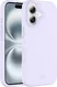 AVY Apple iPhone 16 Hoesje Liquid Silicone met MagSafe Paars afbeelding 11