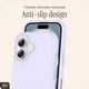AVY Apple iPhone 16 Hoesje Liquid Silicone met MagSafe Paars afbeelding 7