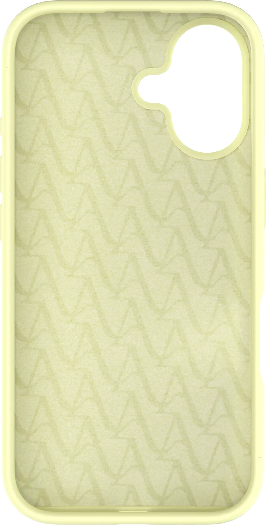AVY Apple iPhone 16 Hoesje Liquid Silicone met MagSafe Butter Yellow afbeelding 16