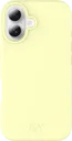 AVY Apple iPhone 16 Hoesje Liquid Silicone met MagSafe Butter Yellow