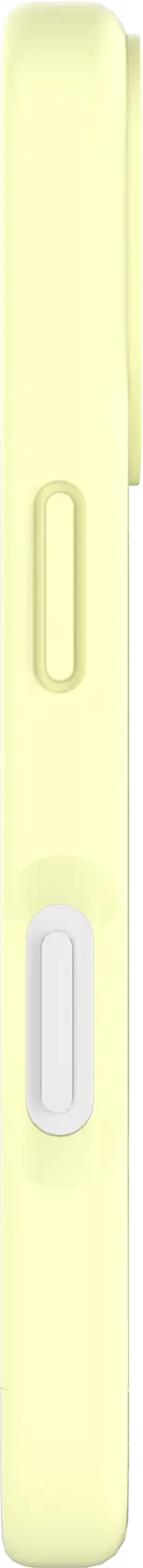 AVY Apple iPhone 16 Hoesje Liquid Silicone met MagSafe Butter Yellow afbeelding 15