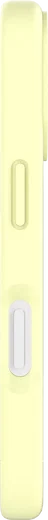 AVY Apple iPhone 16 Hoesje Liquid Silicone met MagSafe Butter Yellow afbeelding 15