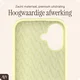 AVY Apple iPhone 16 Hoesje Liquid Silicone met MagSafe Butter Yellow afbeelding 10