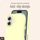 AVY Apple iPhone 16 Hoesje Liquid Silicone met MagSafe Butter Yellow afbeelding 7