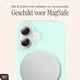 AVY Apple iPhone 16 Hoesje Liquid Silicone met MagSafe Matcha afbeelding 8