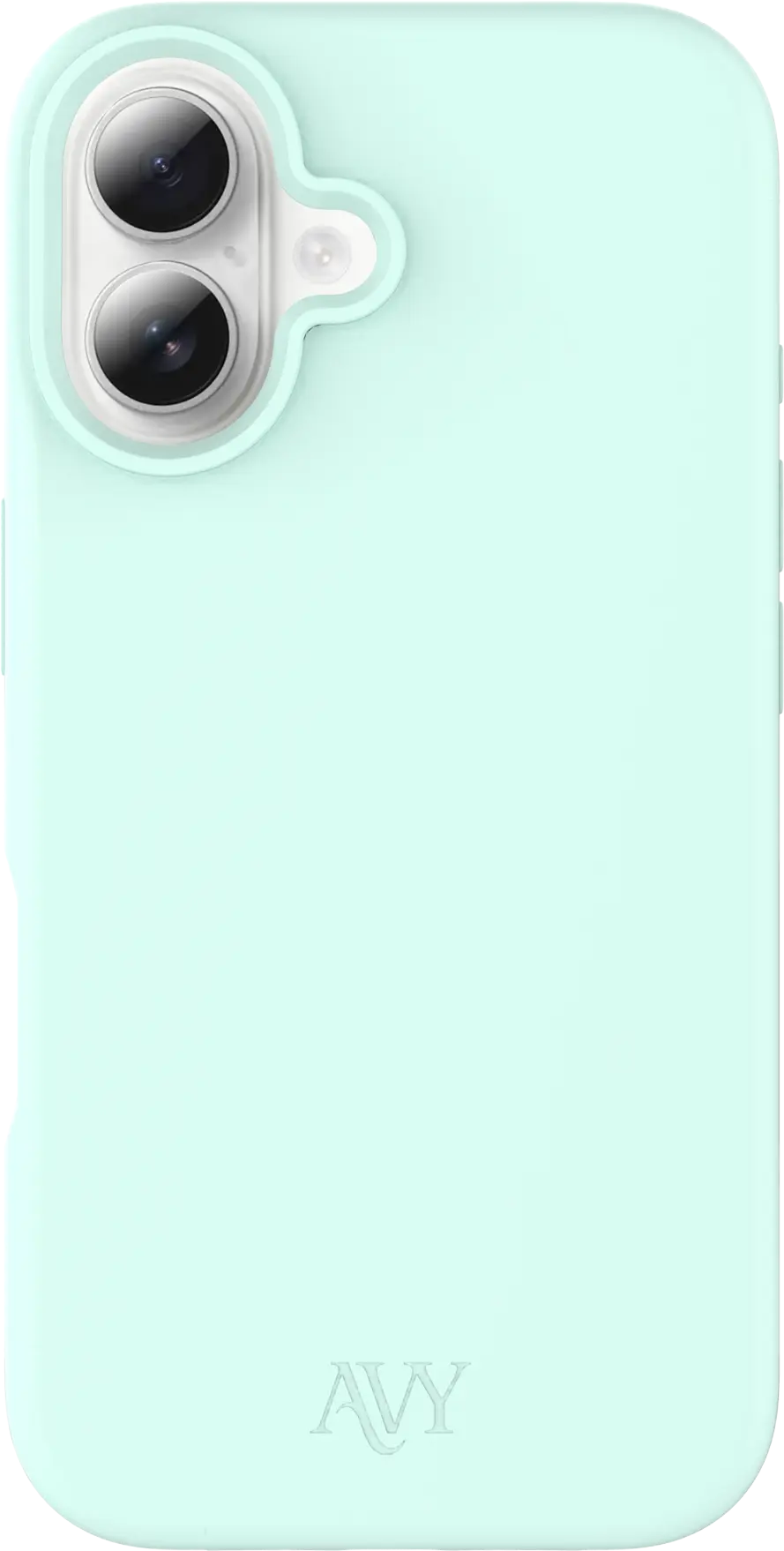 AVY Apple iPhone 16 Hoesje Liquid Silicone met MagSafe Matcha afbeelding 1