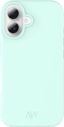 AVY Apple iPhone 16 Hoesje Liquid Silicone met MagSafe Matcha afbeelding 1