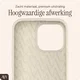 AVY Apple iPhone 16 Pro Hoesje Liquid Silicone met MagSafe Beige afbeelding 10