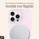 AVY Apple iPhone 16 Pro Hoesje Liquid Silicone met MagSafe Roze afbeelding 8