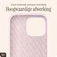 AVY Apple iPhone 16 Pro Hoesje Liquid Silicone met MagSafe Roze afbeelding 10