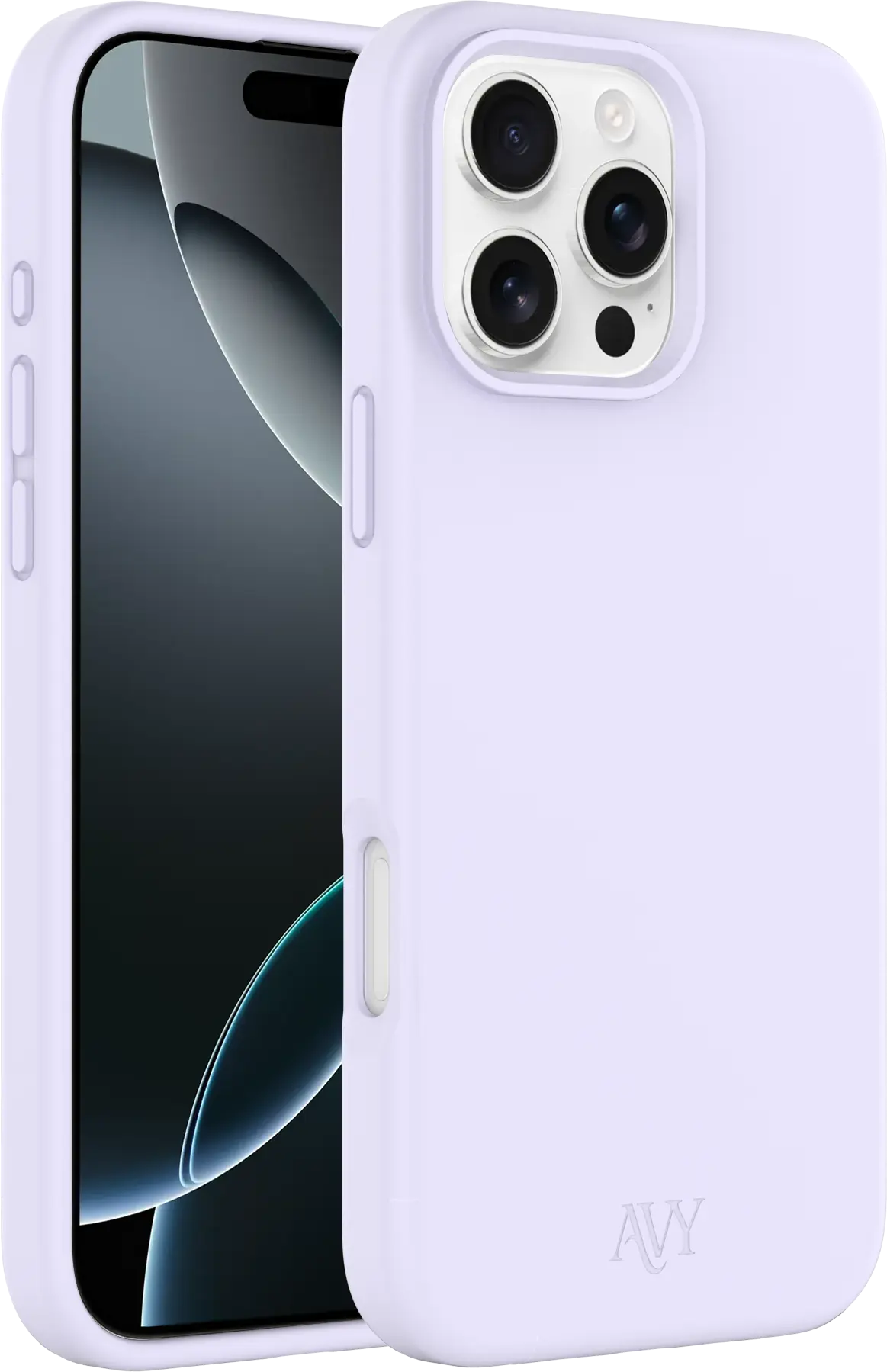 AVY Apple iPhone 16 Pro Hoesje Liquid Silicone met MagSafe Paars afbeelding 11