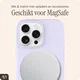 AVY Apple iPhone 16 Pro Hoesje Liquid Silicone met MagSafe Paars afbeelding 8