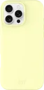 AVY Apple iPhone 16 Pro Hoesje Liquid Silicone met MagSafe Butter Yellow
