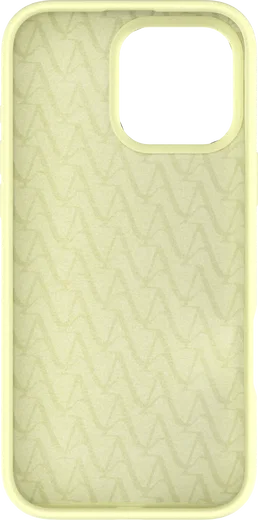 AVY Apple iPhone 16 Pro Hoesje Liquid Silicone met MagSafe Butter Yellow afbeelding 16