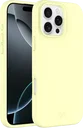 AVY Apple iPhone 16 Pro Hoesje Liquid Silicone met MagSafe Butter Yellow