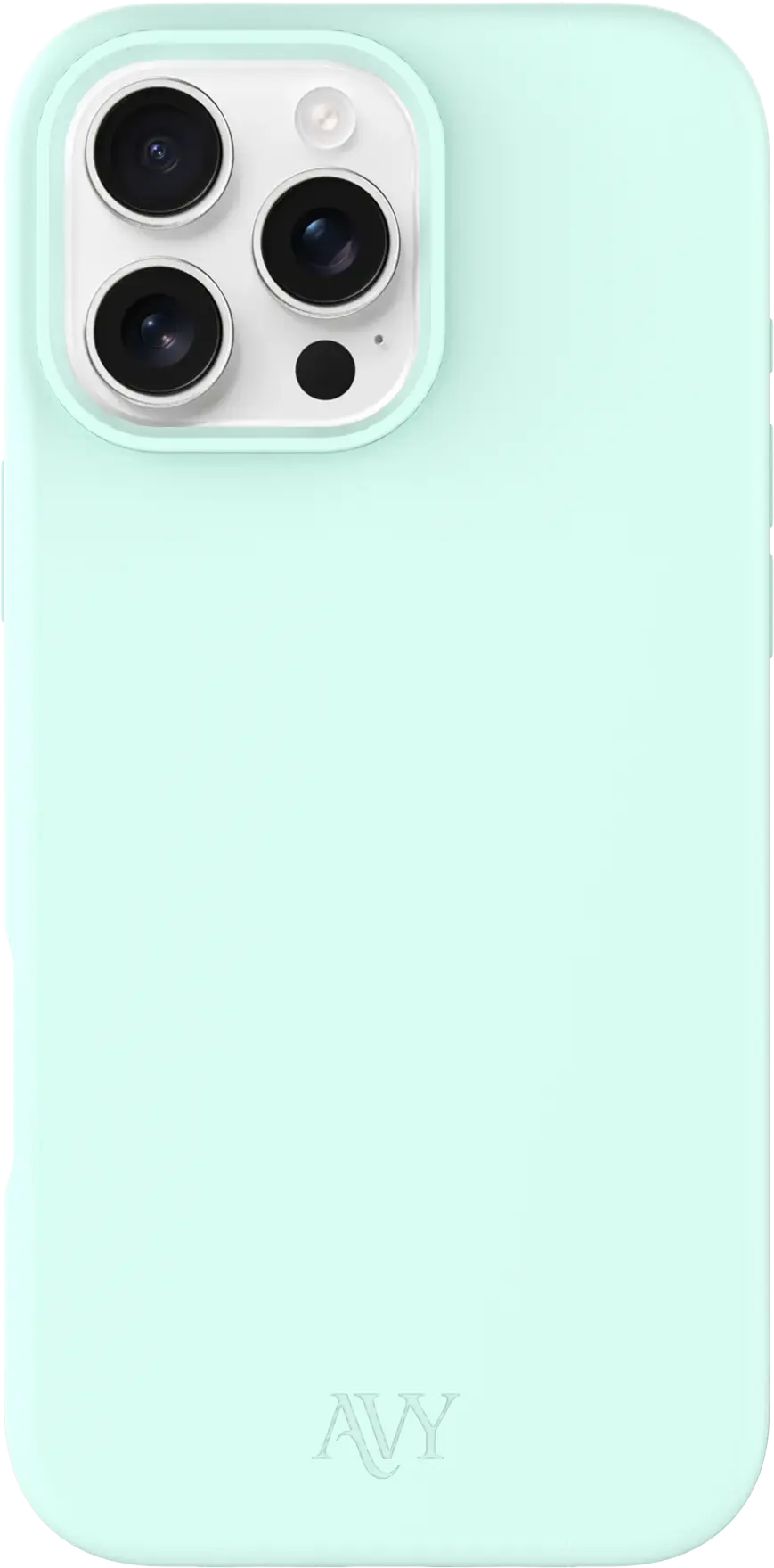 AVY Apple iPhone 16 Pro Hoesje Liquid Silicone met MagSafe Matcha afbeelding 1