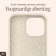 AVY Apple iPhone 16 Pro Max Hoesje Liquid Silicone met MagSafe Beige afbeelding 10