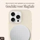 AVY Apple iPhone 16 Pro Max Hoesje Liquid Silicone met MagSafe Beige afbeelding 8