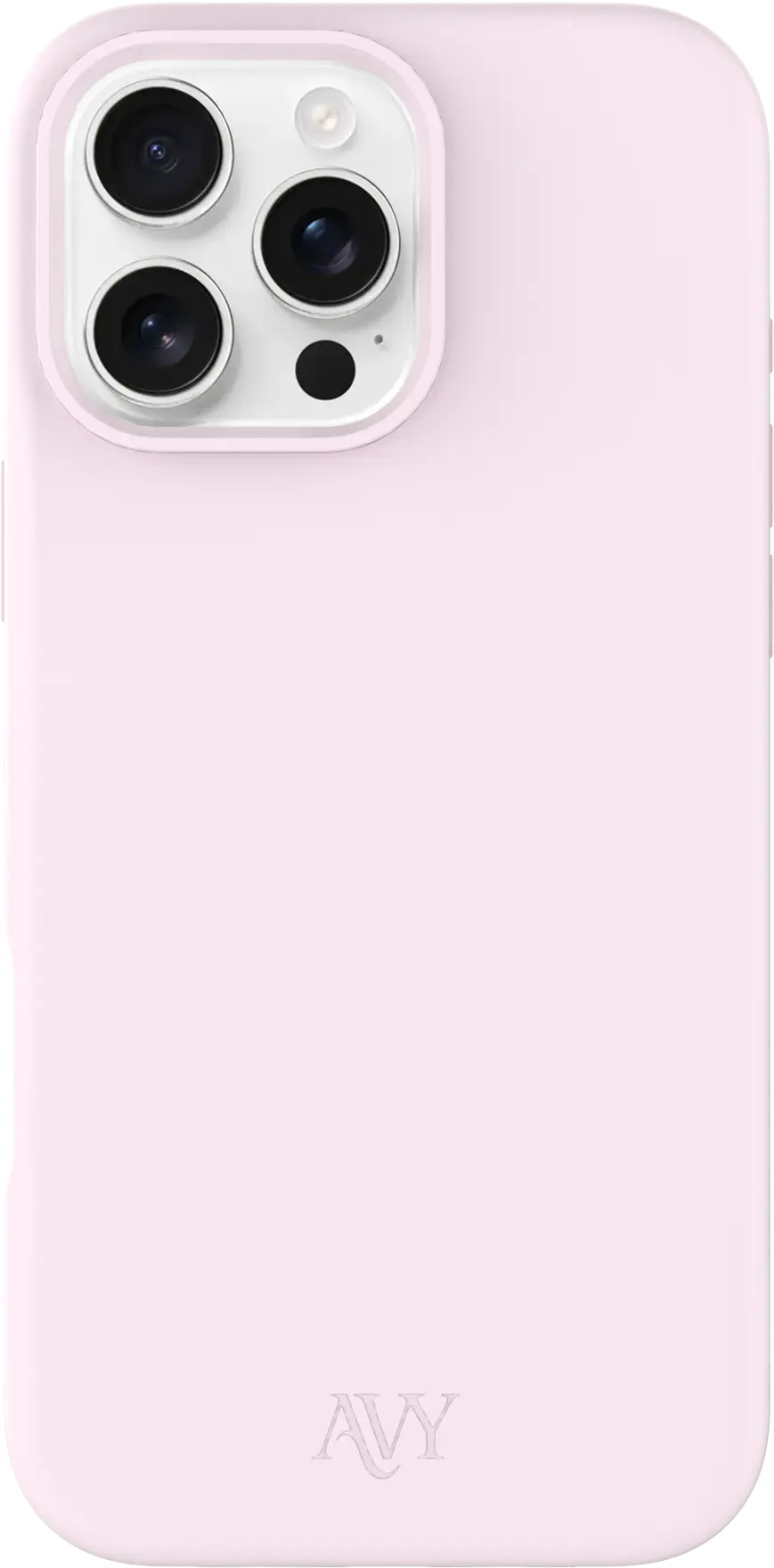 AVY Apple iPhone 16 Pro Max Hoesje Liquid Silicone met MagSafe Roze afbeelding 1