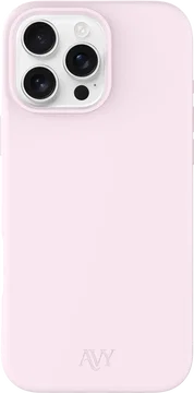AVY Apple iPhone 16 Pro Max Hoesje Liquid Silicone met MagSafe Roze