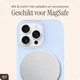 AVY Apple iPhone 16 Pro Max Hoesje Liquid Silicone met MagSafe Blauw afbeelding 8