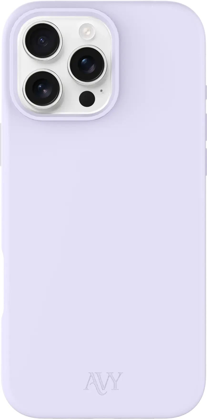 AVY Apple iPhone 16 Pro Max Hoesje Liquid Silicone met MagSafe Paars afbeelding 1