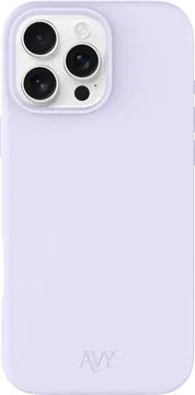 AVY Apple iPhone 16 Pro Max Hoesje Liquid Silicone met MagSafe Paars