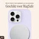 AVY Apple iPhone 16 Pro Max Hoesje Liquid Silicone met MagSafe Paars afbeelding 8