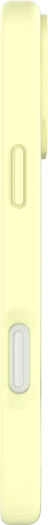 AVY Apple iPhone 16 Pro Max Hoesje Liquid Silicone met MagSafe Butter Yellow afbeelding 14
