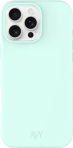 AVY Apple iPhone 16 Pro Max Hoesje Liquid Silicone met MagSafe Matcha afbeelding 1