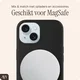 AVY Apple iPhone 15 Hoesje Liquid Silicone met MagSafe Zwart afbeelding 8