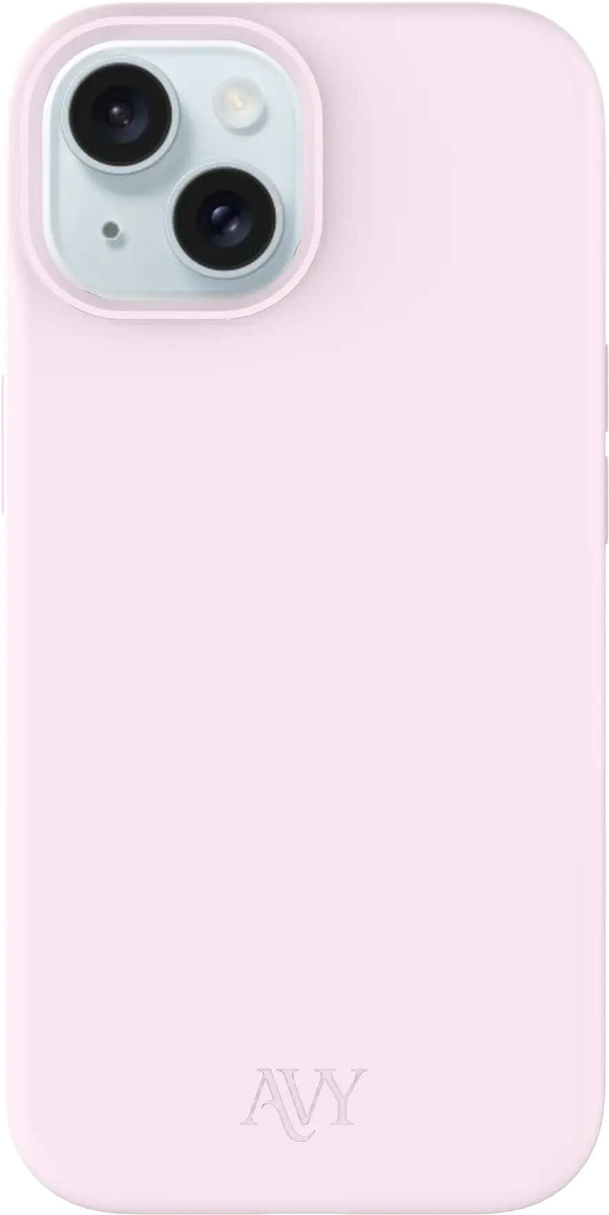 AVY Apple iPhone 15 Hoesje Liquid Silicone met MagSafe Roze afbeelding 1