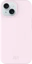 AVY Apple iPhone 15 Hoesje Liquid Silicone met MagSafe Roze