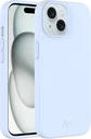 AVY Apple iPhone 15 Hoesje Liquid Silicone met MagSafe Blauw