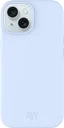 AVY Apple iPhone 15 Hoesje Liquid Silicone met MagSafe Blauw