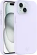 AVY Apple iPhone 15 Hoesje Liquid Silicone met MagSafe Paars afbeelding 11