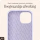 AVY Apple iPhone 15 Hoesje Liquid Silicone met MagSafe Paars afbeelding 10