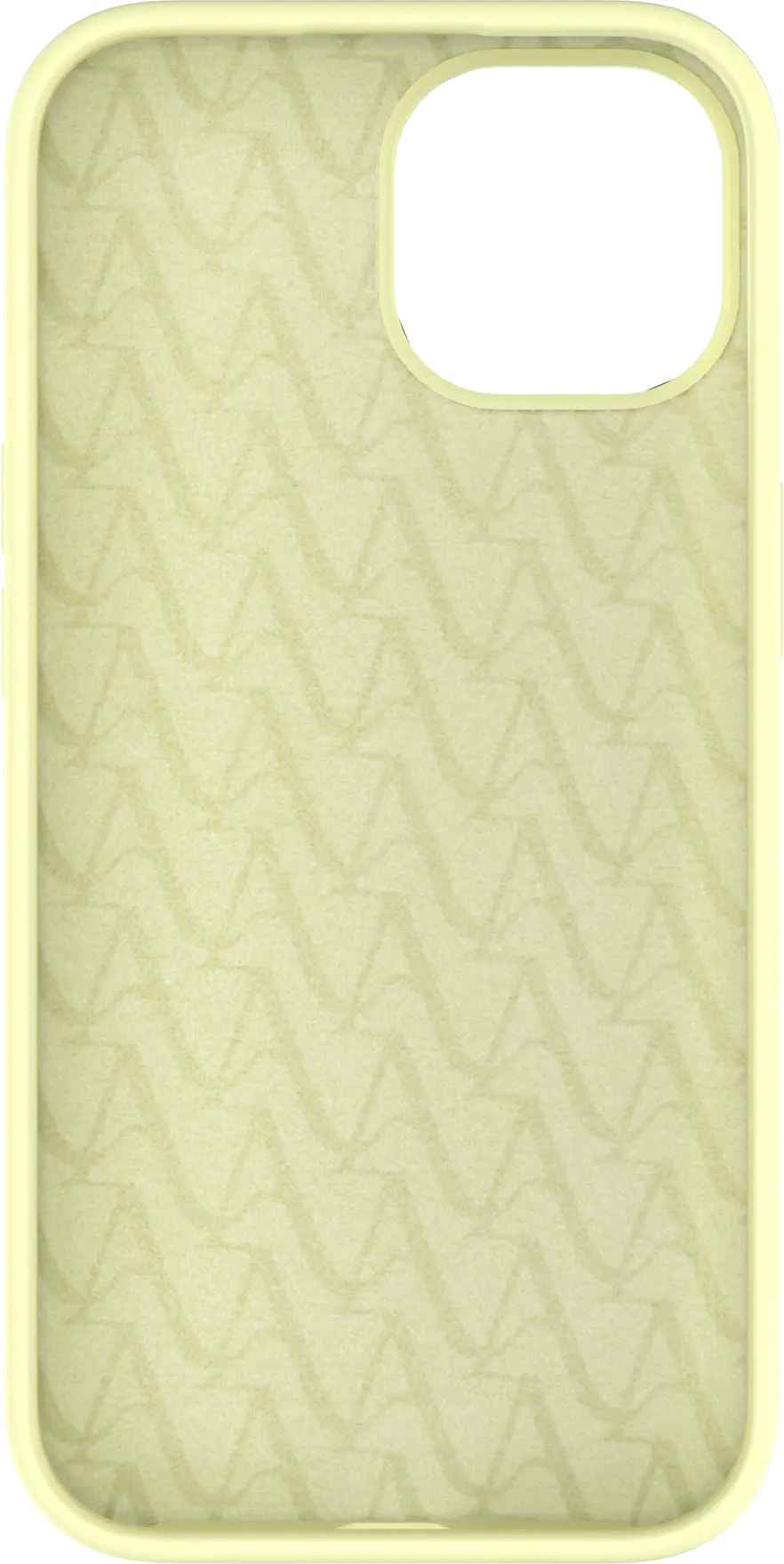 AVY Apple iPhone 15 Hoesje Liquid Silicone met MagSafe Butter Yellow afbeelding 16