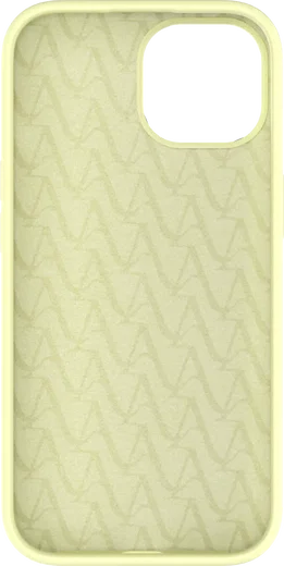 AVY Apple iPhone 15 Hoesje Liquid Silicone met MagSafe Butter Yellow afbeelding 16